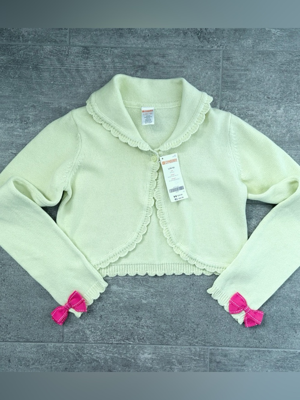 Gymboree NWT Growing Flowers Cardigan Size 10/12